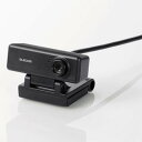 ELECOM Webカメラ 100万画素 ワイド画面HD対応 一発接続タイプ 内蔵マイク搭載 UCAM-C310FBBK(2)