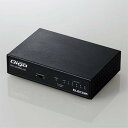 ELECOM ギガビットスイッチングハブ 1000BASE-T対応 メタル筐体 電源内蔵タイプ 5ポート エコ省電力タイプ ループ検知機能搭載 マグネット付 ブラック EHC-G05MN2-HJB