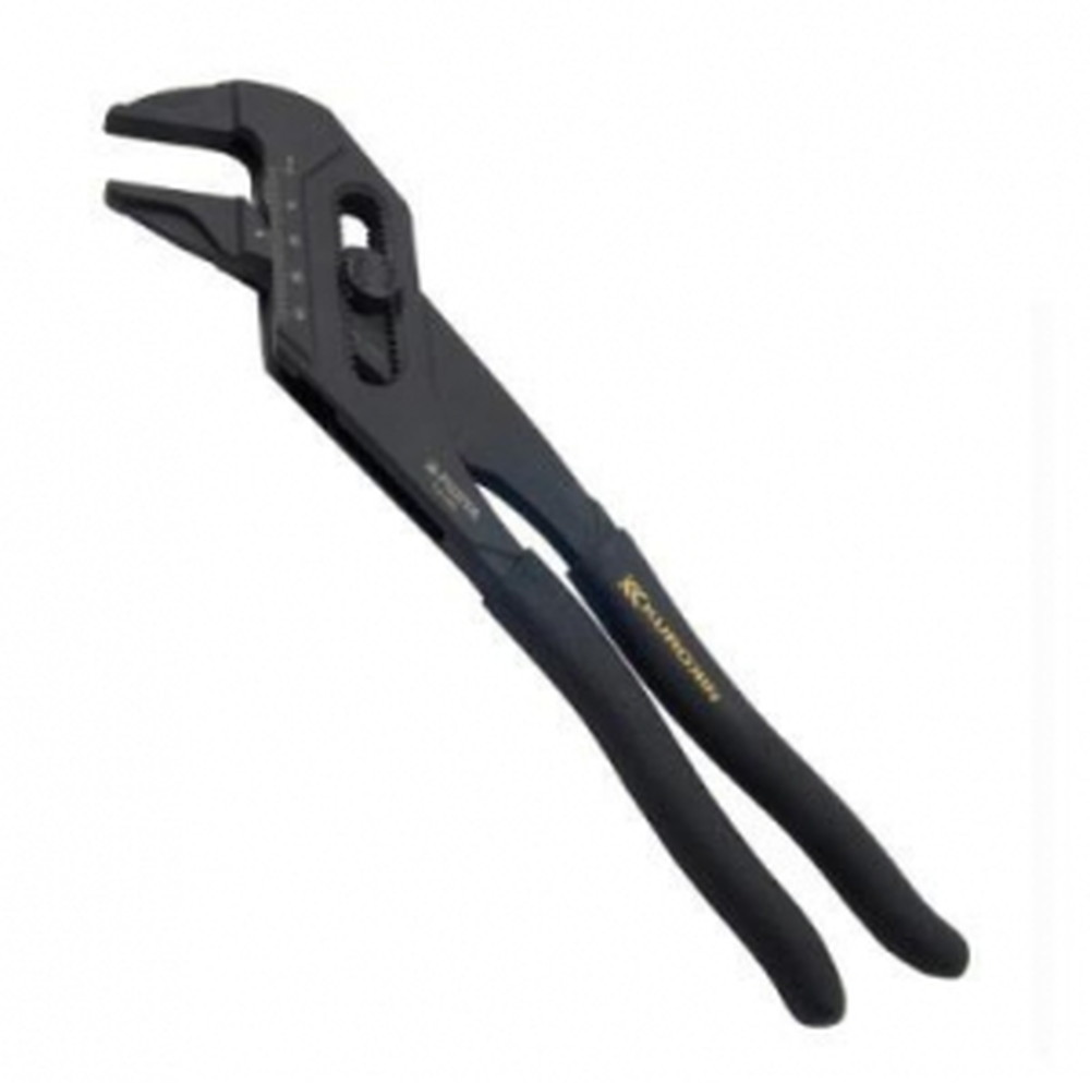 フジ矢 パワーモンキーレンチ 《KUROKIN 黒金》 プライヤー機能付 サイズ:263mm 最大開口:0〜45mm FLM-45-BG