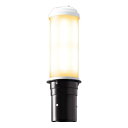 岩崎電気 LEDポールライト 《LEDioc AREA TOLICA-L》 水銀ランプ400W相当 防雨形 電球色 電源ユニット別置形 ダークブラウン E500...