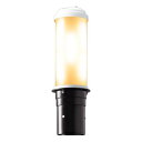 岩崎電気 LEDポールライト 《LEDioc AREA TOLICA-L》 水銀ランプ300〜250W相当 防雨形 電球色 電源ユニット別置形 ダークブラウン ...