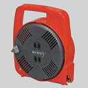 ハタヤ ホームリール 《マックリール》 手巻き 2P 15A 125V コンセント2個 長さ5m VCTFK1.25㎟×2C 温度センサー内蔵 レ...