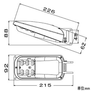 東芝 LED防犯灯 耐塩形 新9VAタイプ 消費電力9.2W 照度センサー付 電球色 LEDK-78930LP-LS1