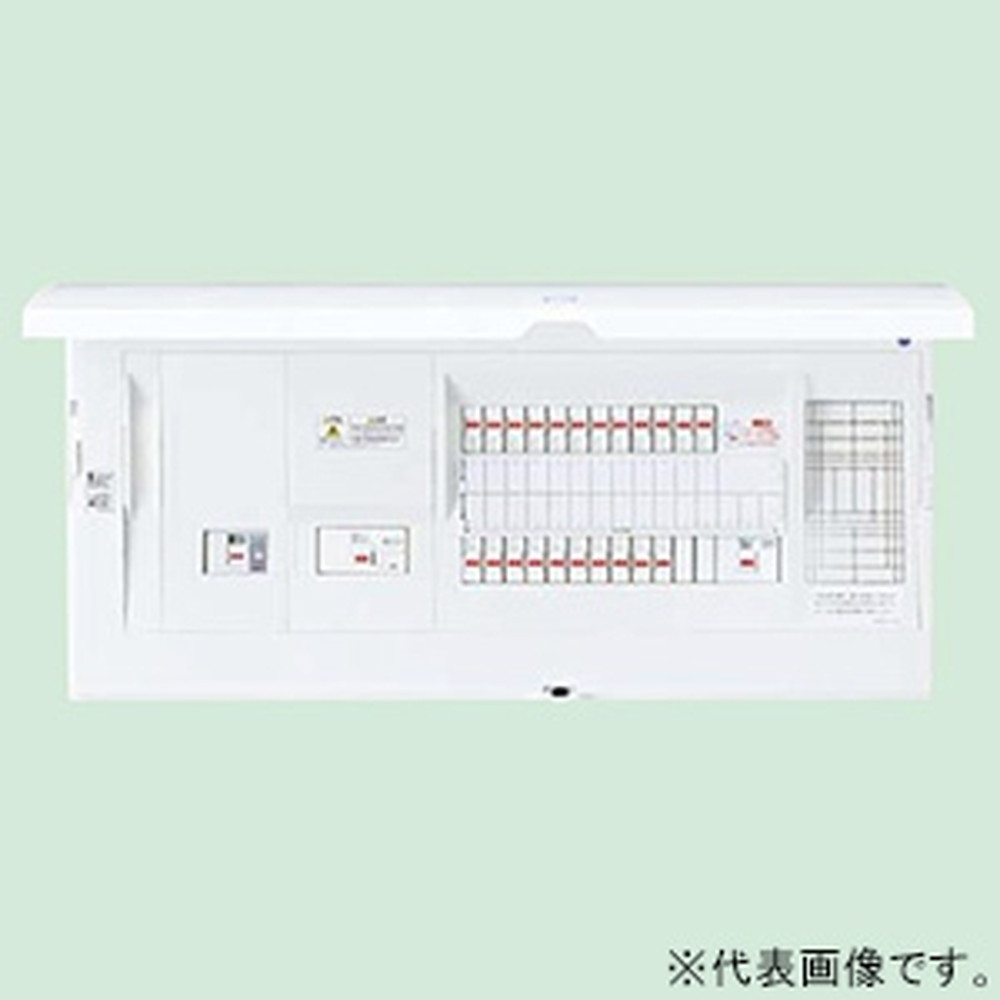 【特長】●電流センサを搭載し、将来HEMSのご採用をお考えの方に適したスマートコスモです。●ドアカバーを正面から水平脱着できるので、カバーの取付施工性を向上、天井面との隙間を少なくすることが可能になり、設置場所の自由度が高まります。また、幹線引込開口と分岐配線作業スペースを拡げ、施工しやすくなりました。【仕様】●メーカー:パナソニック●型番:BHRF87142GJ●商品名:住宅分電盤●スマートコスモ●コンパクト21●レディ型●創エネ対応●リミッタースペースなし●ダブル発電対応●太陽光発電用連系ブレーカ(A):30●自家発電用連系ブレーカ(A):20●フリースペース付●回路数+回路スペース:14+2●分岐電流センサ数:19●主幹容量(A):75●分岐:・2P1E20A:10・2P2E20A100V:4●相線:1φ3W●盤定格(A):主幹バーの定格電流容量 100●搭載ブレーカ:・太陽光発電用コンパクト連系漏電ブレーカ(BSHE33033)・自家発電(燃料電池/ガス発電)用連系ブレーカ(BSH3203GK)・主幹:単3中性線欠相保護付漏電ブレーカ(3P3E)(BJF375315)・分岐(2P1E20A):コンパクトブレーカSH型(BSH2201)・分岐(2P2E20A):コンパクトブレーカSH型(BSH2202)(100V結線)●プラスチック製●色:ホワイト(マンセル記号10Y9/0.5)●寸法(mm):タテ340×フカサ124×ヨコ646●半埋込寸法(mm):タテ325×フカサ30×ヨコ631●フリースペース有効寸法(mm):・木板(標準品):タテ175×ヨコ73×フカサ88・鉄板(木板を取り外した状態):タテ175×ヨコ73×フカサ103●ドア付●埋込・半埋込両用形●アース端子実装数:12●一般社団法人 日本配線システム工業会 住宅用分電盤規格適合品【ご注意】※100V-200Vの切り替えは全回路可能です。(200Vの場合、2P2Eブレーカをご使用ください。)※埋込形は対応できません。※盤定格電流を超える主幹ブレーカは取り付けないでください。※引込口開閉器が別途必要になります。※上記回路数とは別に、自家発電(燃料電池/ガス発電)用連系ブレーカ20Aを搭載しています。※端子台定格は150Aです。※取り付けには電気工事士の資格をもつ方の工事が必要となります。