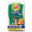 3M 《スコッチ・ブライト》 ハイブリッド貼り合わせスポンジ 65×115mm 緑 HB-21KG-H(3)