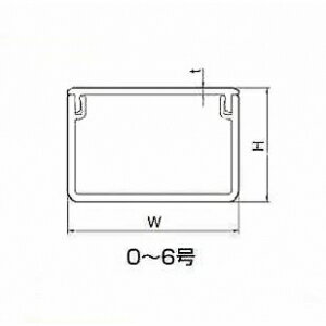 マサル工業 【ケース販売特価 10本セット】 エムケーダクト 2号 2m ホワイト MD22_set 3