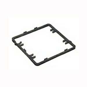 パナソニック 【ケース販売特価 10個セット】ボックスカバー用継枠 スイッチカバー2コ用 ブラック DM57..