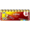 富士通 アルカリ乾電池 ハイパワータイプ 単3形 20個パック 多包装パック LR6FH(20S)