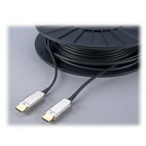 【特長】●HDMI AOC(アクティブ・オプティカル・ケーブル)は、光信号で通信することにより、解像度の高い映像信号(4K30P信号)に対応します。●高品位な音声信号の特性を損なわず最大約150mの長距離の伝送が可能です。●細いケーブル(5.7×3.6mm)で長尺品の運搬、敷設時の作業性や取り回しが格段に良く、コーナーもスムーズに敷設。保管場所も場所を取りません。●外部電源や設定が不要で、プラグインのみで簡単にお使い頂けます。●金属性のコネクター・シェルを採用し、耐ノイズ性、耐久性を高めました。●従来の製品では出来なかった長距離伝送を光ケーブルで実現しました。最長150mです。●従来のメタルケーブルと比較して、重量は60%以上軽減、ケーブル外径は半分以下、断面積は3分の1以下とスリムになりました。(関西通信社製品比)●HDMI 1.4 ハイ・スピード、4K30P対応、光ファイバーHDMIケーブル、4K30Pまで3D、36ビットディープカラー、HDCP通信をサポートしています。(ARC、HECは未対応)●DVIやディスプレイポート等の延長にも、市販の変換アダプターを使用して対応可能です。●プラグ・アンド・プレイ(PnP): 接続するだけけで完了、面倒な設定や電源供給は不要です。●光ケーブルの高速通信で、伝送遅延解消。長距離でも映像、音声のズレがほぼありません。【仕様】●メーカー:関西通信電線●型番:HDMIAOC20●商品名:光ファイバーHDMIケーブル●光ファイバーHDMIケーブル●ケーブル長(m):20●HDMI規格:HDMI 1.4(ハイスピード)、インターネット非対応●HDCP規格:HDCP 1.1●伝送帯域:3.4Gbps/チャンネル(最大)×3チャンネル+クロック×1チャンネル●対応解像度および伝送距離:・PC:WUXGA 1920×1200 (100mまで利用可能)・HDTV:Full HD 1920×1080 (100mまで利用可能)●光変換器:・4チャンネル 850nm VCSEL アレイ・4チャンネル 光検出器アレイ●コネクター形状:HDMI タイプA●供給電流:45mA(最大)●消費電力:250mA(最大)●FCC認定品●RoHS対応製品《ケーブル》・光ファイバー:50/125μm マルチモード・グラスファイバー・銅線:AWG28×6+AWG24×1被覆機・外皮材質:難燃性PVC・外径(mm):5.7×3.6 (±0.3)・最小曲げ半径(mm):57・引っ張り強度(N):200《絶対最大定格》●動作電圧(表記Vcc):最小4.8V〜最大5.3V(基準値5.0V)●動作温度(表記OT):最小0℃〜最大50℃●保存温度(表記ST):最小-20℃〜最大70℃●相対湿度(表記RH):最小10%RH〜最大80%RH【用途】●デジタルサイネージ、医療、アミューズメント、テレビ会議、映像監視、交通・航空管制●学校、エンタープライズ、ホテル、設計・開発・シュミレーション室、スタジオ、イベント会場、コンサートホール【ご注意】※必ず敷設前に機器接続をし、動作確認をしてから施工してください。大型のプロジェクター等、機器間の相性により通信できない場合があります。※送信側、受信側の方向性があります。反対に接続した場合、伝送できません。
