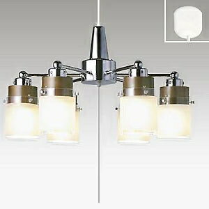 タキズミLEDシャンデリア~8畳用LED電球(LDA)times;6灯電球色高さ調節可能(コード収納型)TLP-607