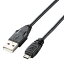 ELECOM USB2.0֥ A-microB 1.5m U2C-AMB15BK