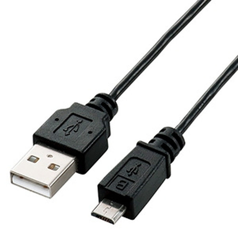 ELECOM USB2.0P[u ɍ׃^Cv A-microB^Cv 1m U2C-AMBX10BK