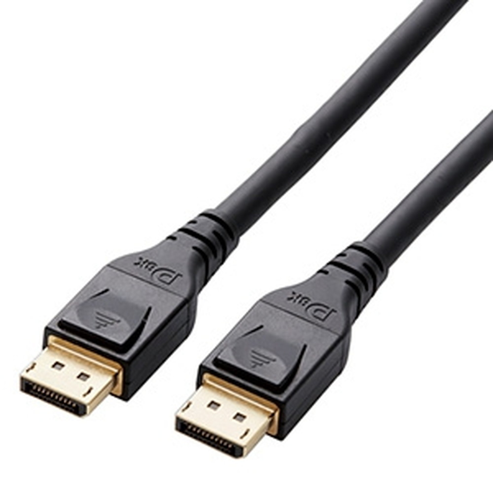 ELECOM fBXvC|[gP[u DisplayPort&trade;1.4Ή 3m CAC-DP1430BK