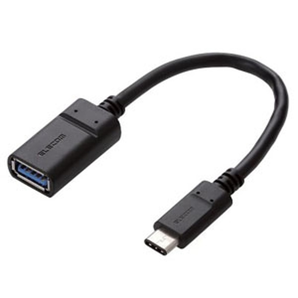 ELECOM USB3.1P[u TypeC-AX^Cv 0.15m USB3-AFCM01NBK