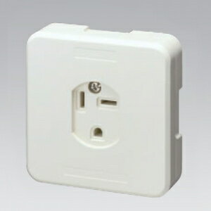 東芝 IHクッキングヒーター用コンセント 送りなし 小形接地2P30A 露出形 30A 250V DC2252E(W)