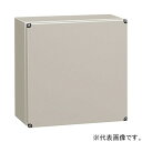 日東工業 高気密小型ボックス 《EPTY》 防塵・防水形 カバー式 鉄製基板付 横300×縦300×深160mm CF16-33