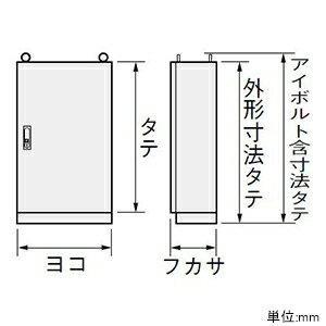 日東工業 法人様限定 自立制御盤キャビネット 基台付タイプ 鉄製基板付 両扉 横1400×縦1800×深400mm 代引き決済不可 E40-1418A 2