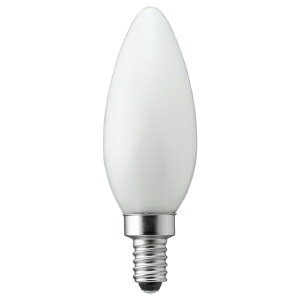 ヤザワ LED電球 C32シャンデリア形 ホワイトタイプ 10W形相当 電球色 口金E12 LDC1LG32E12WH