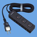 パナソニック ザ・タップFプレミアム 3コ口 2mコード付 ランプレス個別スイッチ付 ブラックレザー WHF2323BLBP