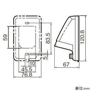 パナソニック アースターミナル付フル防水コンセント 抜け止め式・アースターミナル付 1コ用 露出・埋込両用 15A 125V ブラウン WK21119A