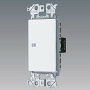 パナソニック 埋込「入」「切」表示スイッチセット シングル用 15A 300V 取付枠付 WTA525119W