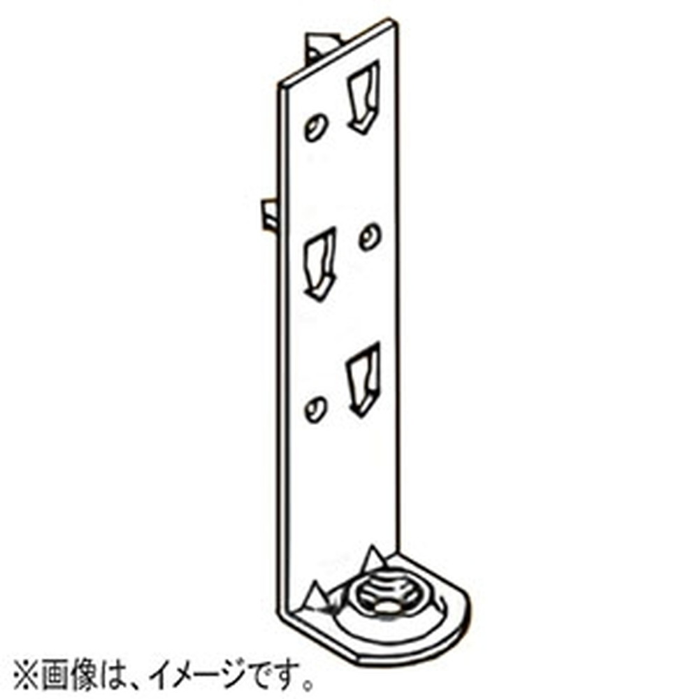 ネグロス電工 【ケース販売特価 20個セット】 木材用吊りボルト支持金具 タップ付タイプ W3/8 板厚21mm..