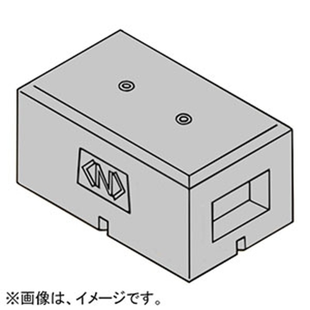 ネグロス電工 架台用基礎ブロック 適合ボルトM10 インサート深さ25mm MKBS1-M10