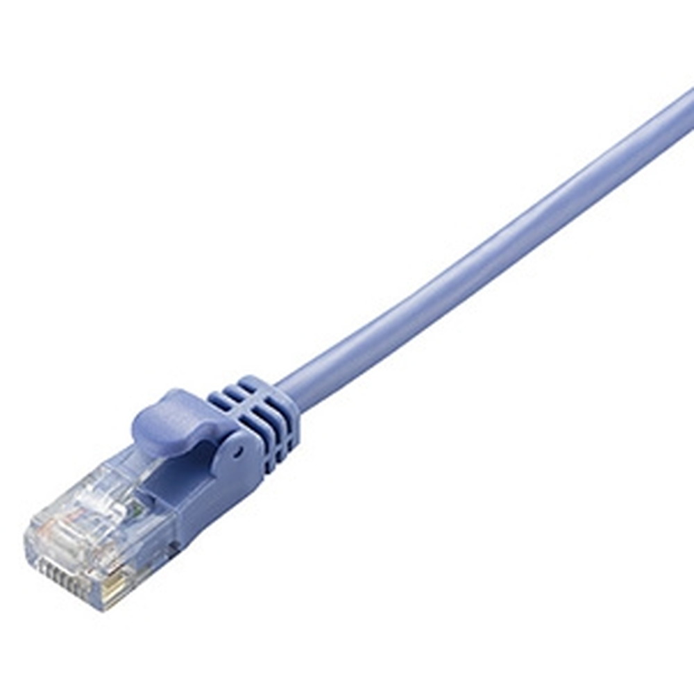 ELECOM LANケーブル ソフトタイプ CAT6準拠 ヨリ線 長さ7m ブルー LD-GPY/BU7 1