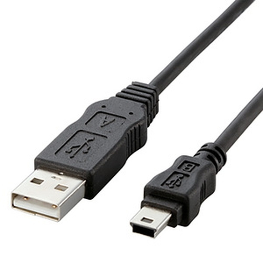 ELECOM USB2.0֥ A-B ʰץѥå 0.5m U2C-JB05BK