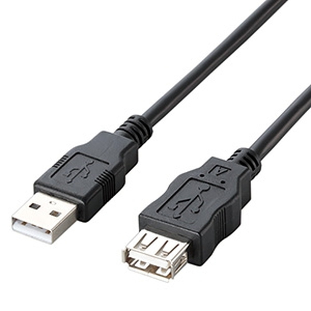 ELECOM USB2.0P[u AIX-AX^Cv ȈՃpbP[W 1m U2C-JE10BK