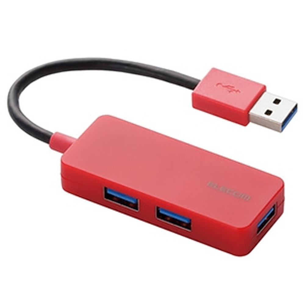 ELECOM USB3.0ϥ Хѥ 3ݡ ֥꥿ ֥Ĺ10cm å U3H-K315BRD