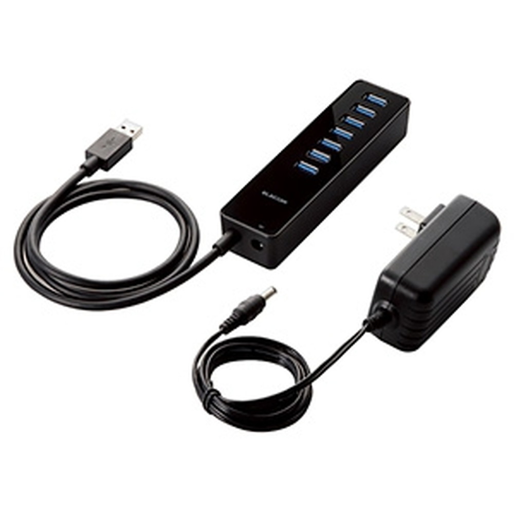 ELECOM USB3.0nu Ztp[^Cv 7|[g }Olbgt P[u1m U3H-T719SBK