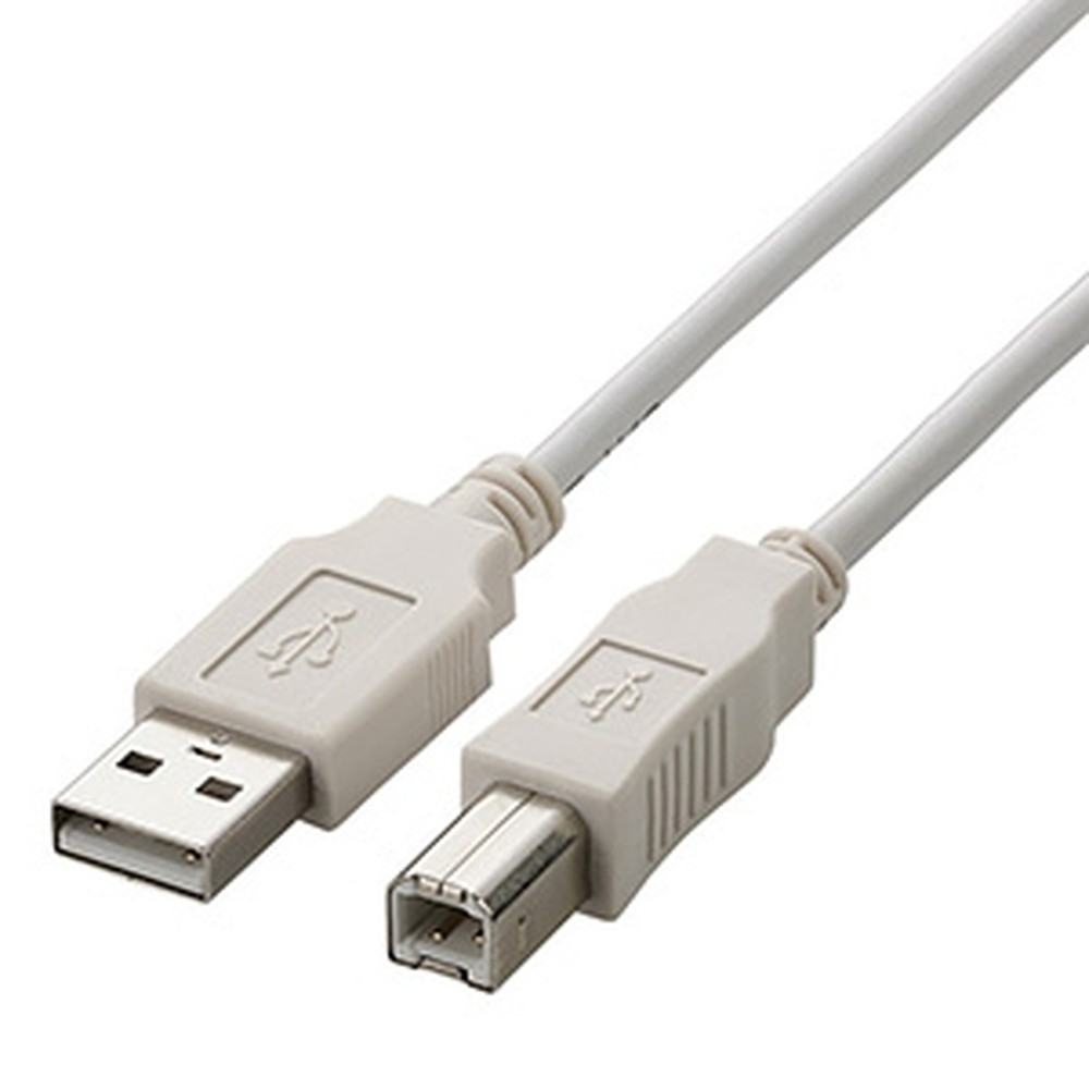 ELECOM USB2.0P[u A-B^Cv 0.7m zCg U2C-BN07WH