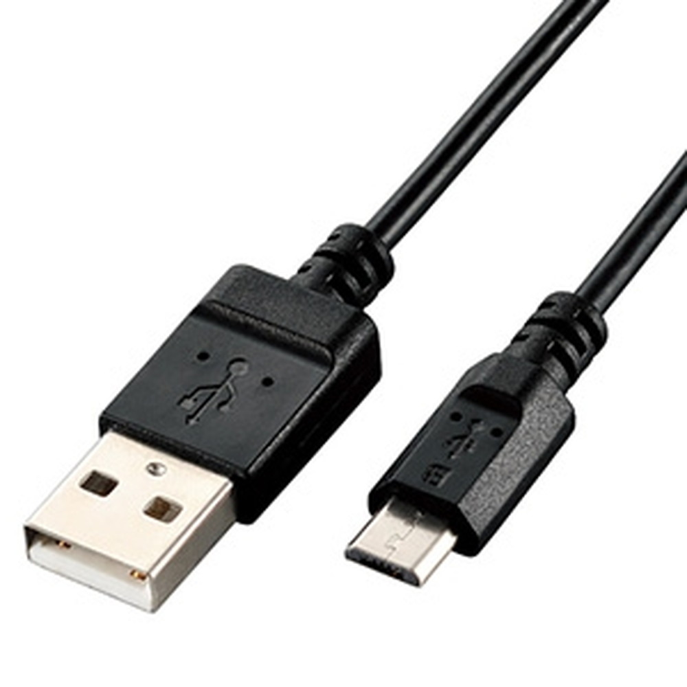 ELECOM USB2.0P[u A-microB^Cv ȈՃpbP[W 0.3m U2C-JAMB03BK