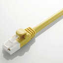 ELECOM LANケーブル スタンダードタイプ CAT5E対応 ヨリ線 ツメ折れ防止タイプ 環境配慮パッケージ 長さ10m イエロー LD-CTT/Y10/RS