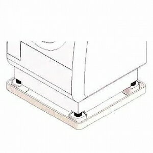 LKD-60 関東器材 洗濯機用かさ上げ台 《かさあげくん》 1セット4個入 洗濯機 かさ上げ台 3