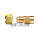 タスコ フレアーコネクター 1/4フレア×1/4(6.35) 3ケ入 TA231S-2