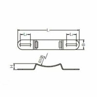 未来工業ポールバンド金具バンド巾:20mm迄POB-3FT