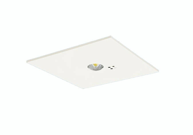パナソニック NNFB93625C リニューアル用　天井埋込型　LED（昼白色）　非常用照明器具　30分間タイプ・LED中天井用（〜6m）　自己点検スイッチ付・リモコン自己点検機能付／埋込穴□200
