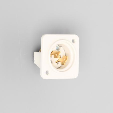 Rakuten - アメリカン電機 2125N 引掛形 フランジインレット 2P 15A 250V