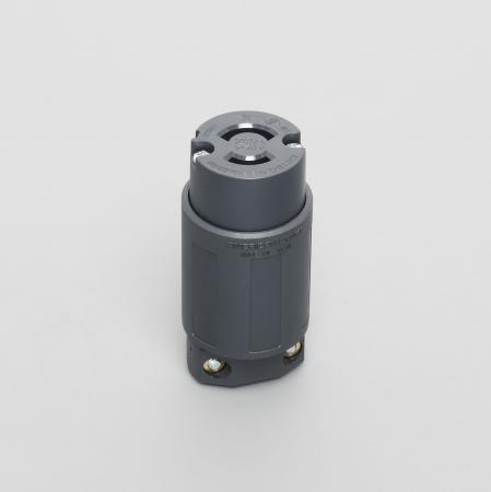 Rakuten - アメリカン電機 2224N 引掛形 コ-ドコネクタボディ(ナイロンカバー) 2P 20A 250V