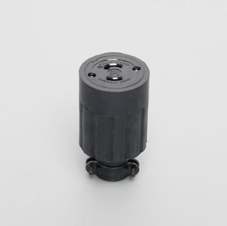 乐天商城 - アメリカン電機 2324R 引掛形 コードコネクタボディ(ゴムカバー) 2P 30A 250V