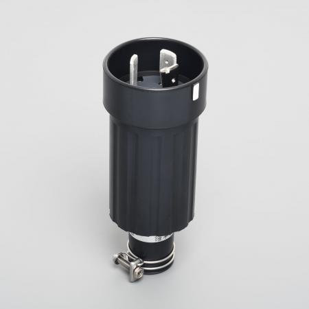 Rakuten - アメリカン電機 31022R 引掛形 プラグ(ゴムカバー) 3P 100A 250V