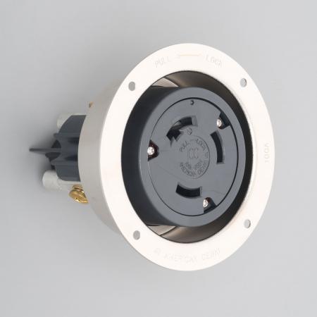 Rakuten - アメリカン電機 31026 引掛形 フランジコンセント 3P 100A 250V