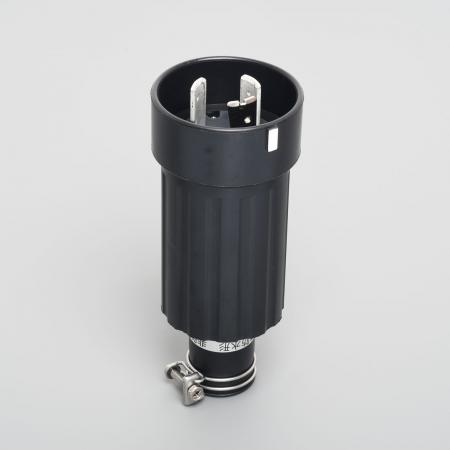 乐天商城 - アメリカン電機 31062R 引掛形 プラグ(ゴムカバー) 3P 100A 600V