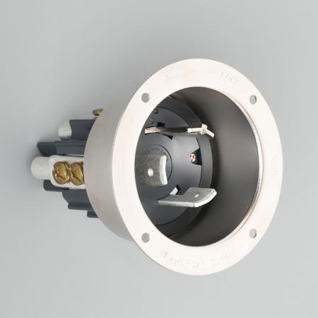 Rakuten - アメリカン電機 31065 引掛形 フランジインレット 3P 100A 600V