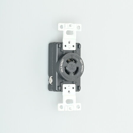 Rakuten - アメリカン電機 3110-HC 引掛形 耐熱・耐寒埋込コンセント 接地形2P 15A 125V