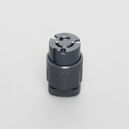 乐天商城 - アメリカン電機 3114N-L5 引掛形 コードコネクタボディ(ナイロンカバー) 接地形2P 15A 125V