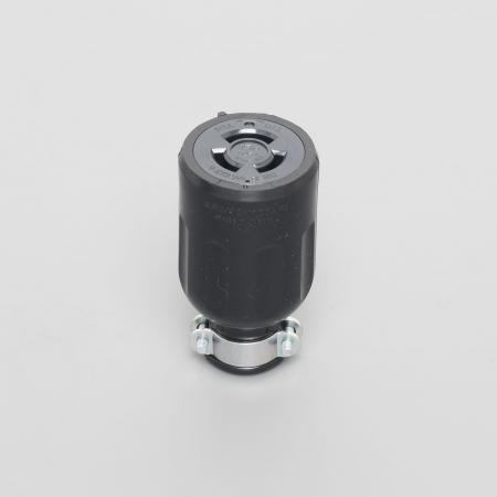 Rakuten - アメリカン電機 3114R 引掛形 コードコネクタボディ(ゴムカバー) 接地形2P 15A 125V