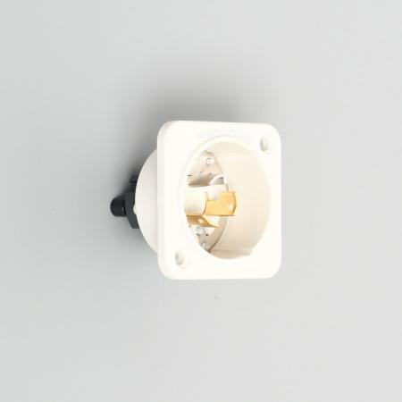 乐天商城 - 【受注生産品】アメリカン電機 3115N-L5 引掛形 フランジインレット(ナイロン製) 接地形2P 15A 125V
